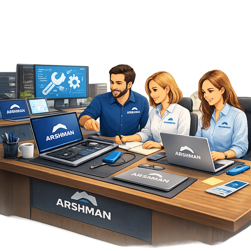 services de dépannage informatique arshman